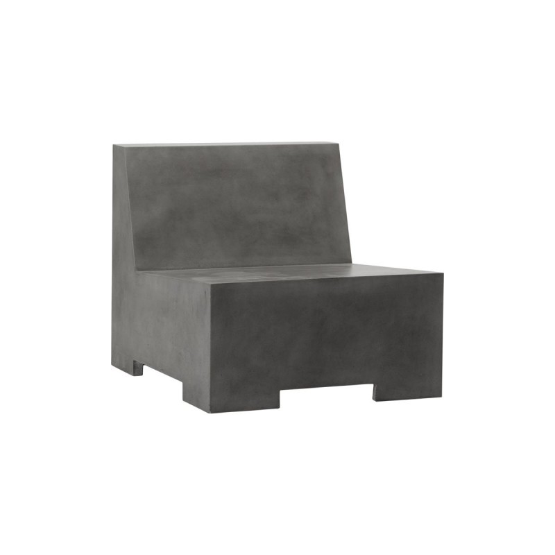 CONCRETE LOOK LOUNGE CHAIR OUTDOOR - CHAIRS, STOOLS